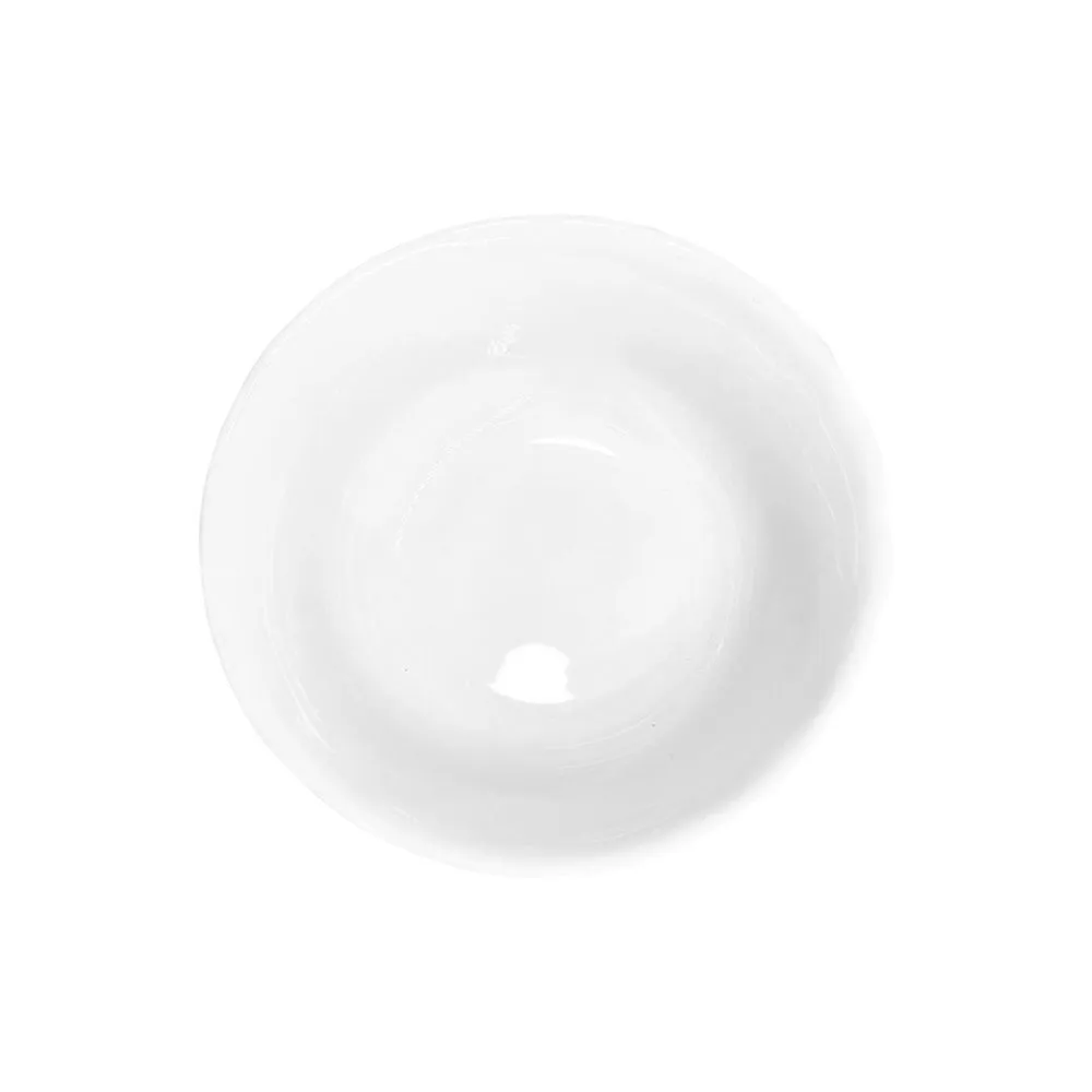 Bowl Ondas Loza Blanca 8″ (20x20x8 cm) - Imagen 3