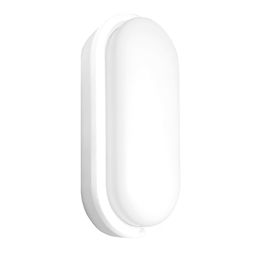 Plafon exterior oval 12W plastico by Macrotel - Imagen 3